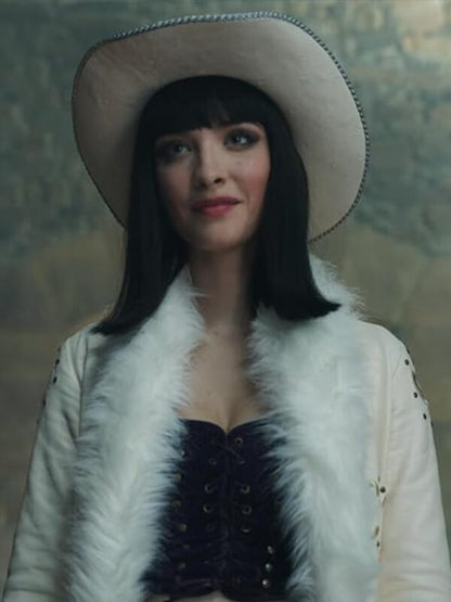 Lera Abova One Piece S02 Nico Robin White Leather Coat