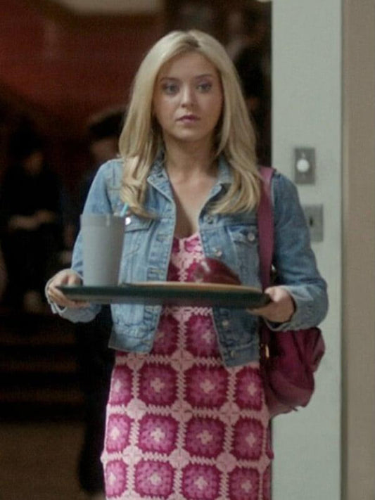 Lexi Minetree Elle 2026 Blue Denim Jacket