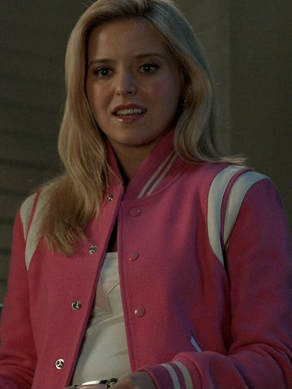 Lexi Minetree Elle 2026 Bomber Wool Jacket