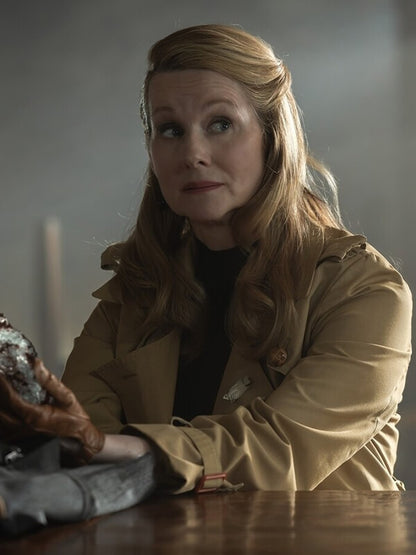 Lianna Lanterns S01 Laura Linney Trench Coat