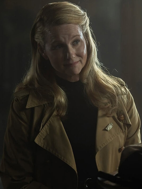 Lianna Lanterns S01 Laura Linney Trench Coat