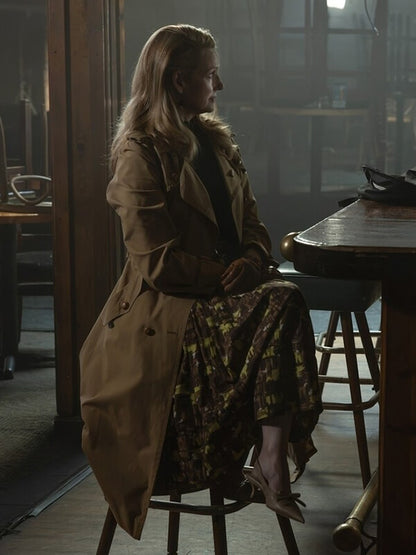 Lianna Lanterns S01 Laura Linney Trench Coat