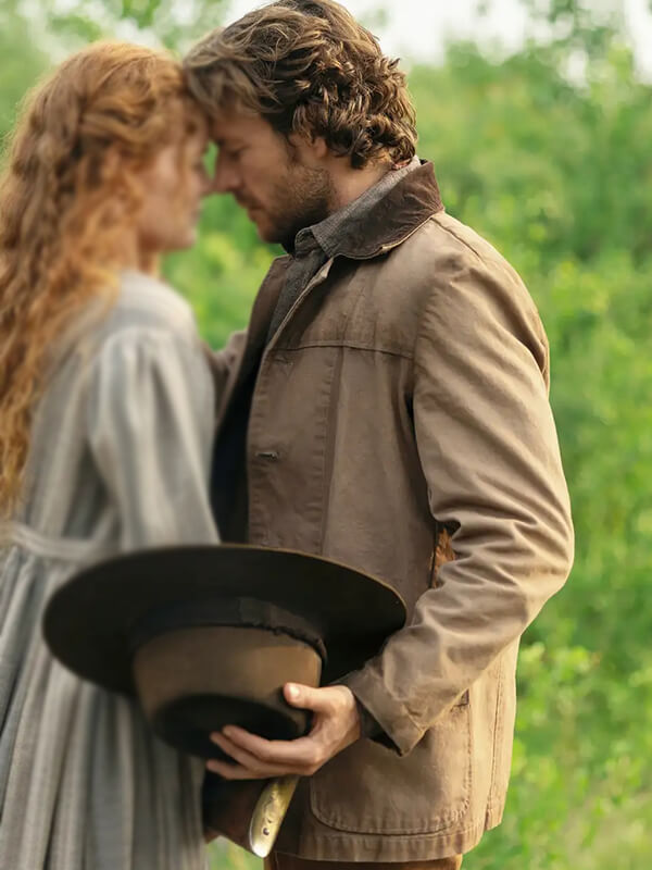 Little House On The Prairie 2026 Luke Bracey Brown Jacket