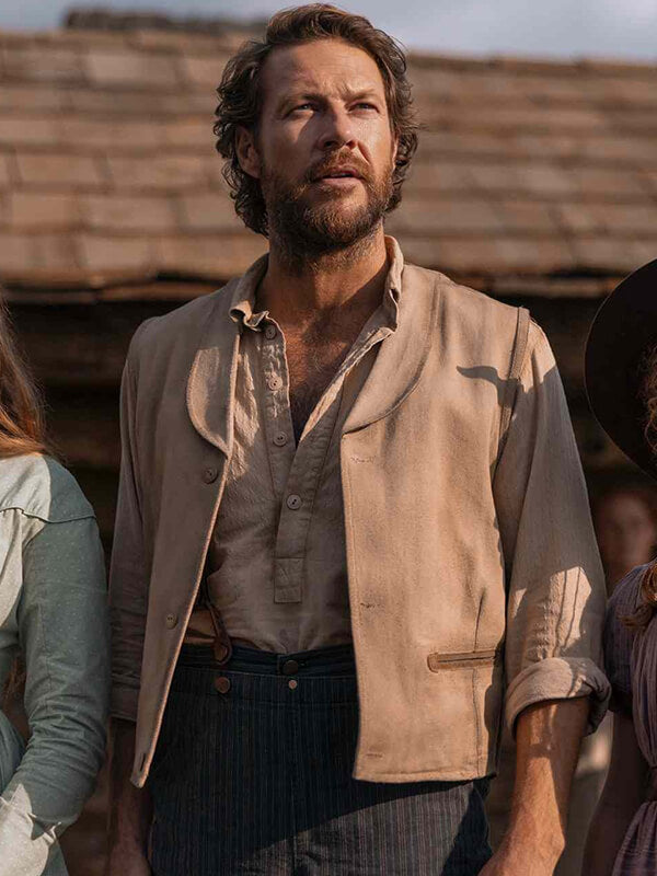 Little House on the Prairie 2026 Luke Bracey Cotton Vest