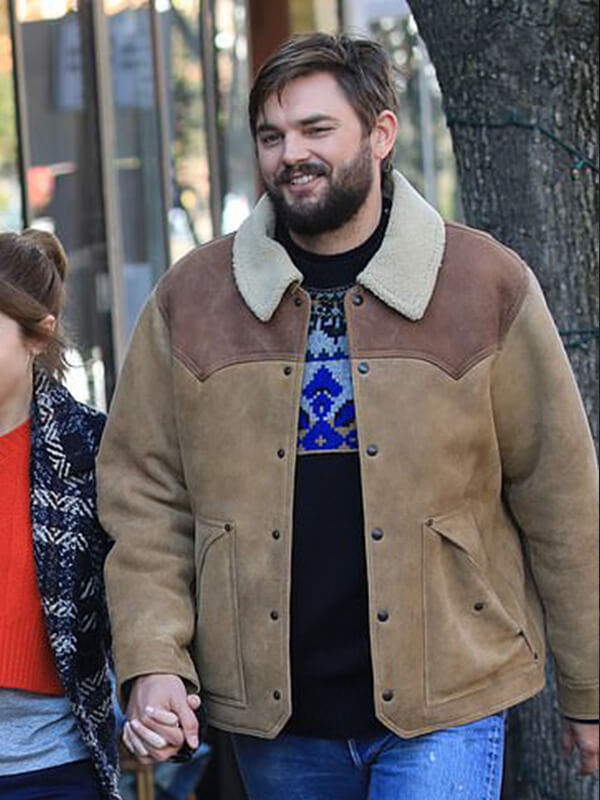 Love Life Nick Thune Brown Suede Jacket