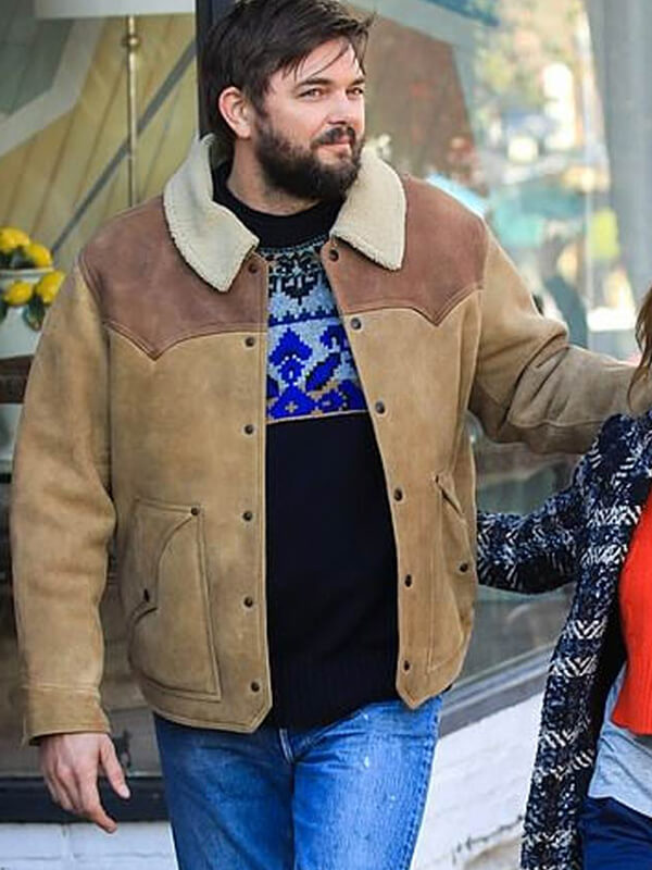 Love Life Nick Thune Brown Suede Jacket