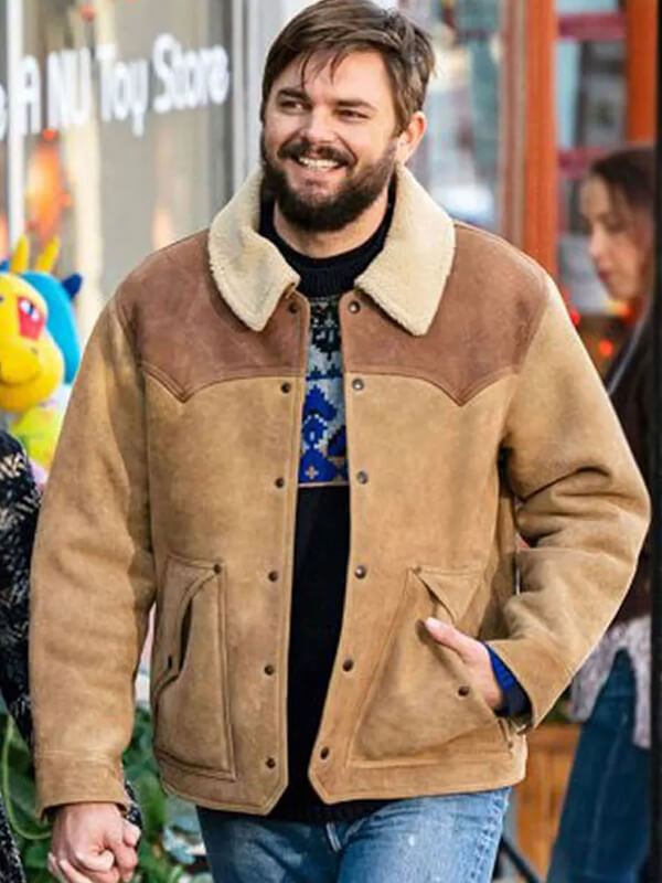 Love Life Nick Thune Brown Suede Jacket