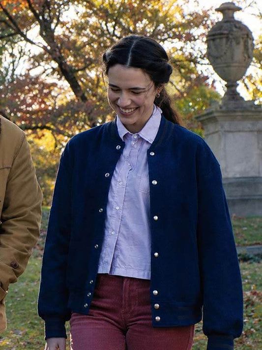 Love of Your Life 2026 Margaret Qualley Varsity Jacket