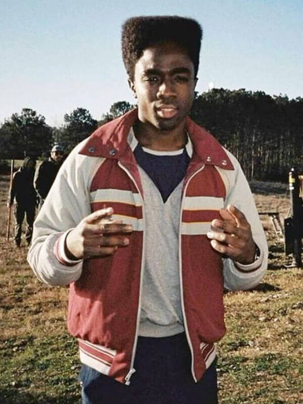 Lucas Sinclair Stranger Things S05 Bomber Jacket