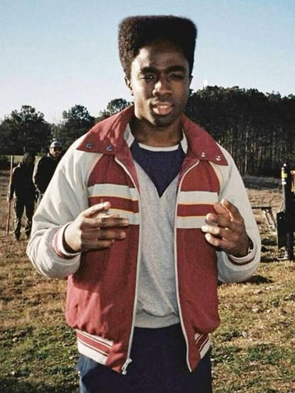 Lucas Sinclair Stranger Things S05 Bomber Jacket