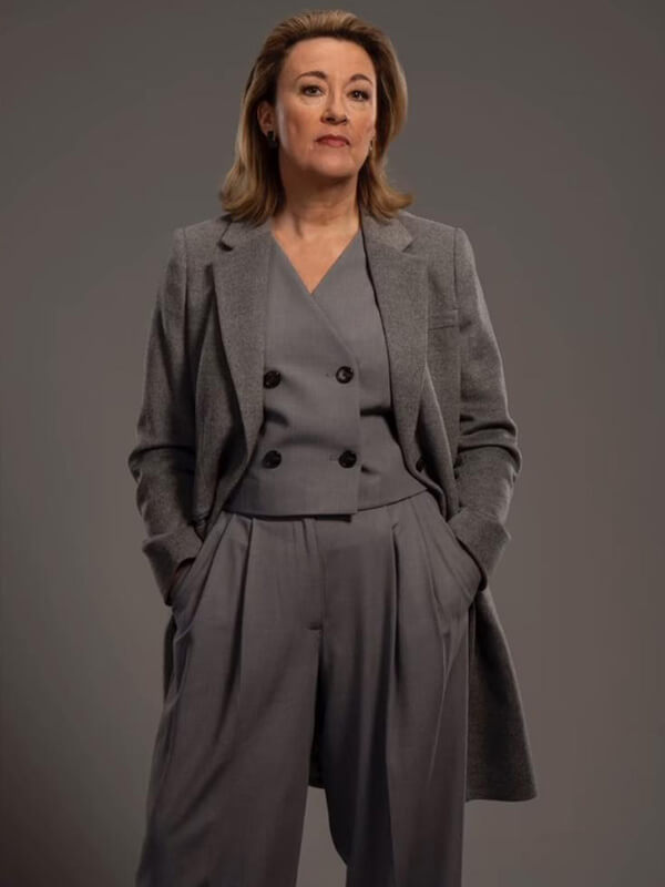 Ludwig S01 Carol Shaw Gray Wool Coat