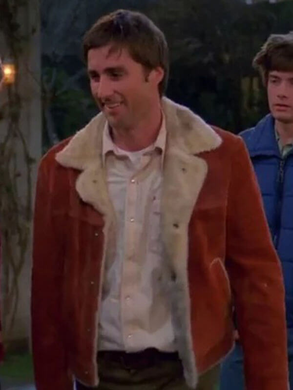 Luke Wilson That '70s Show Casey Kelso Shearling Jacket