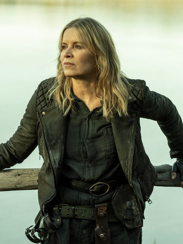 Madison Clark Fear the Walking Dead Black Leather Jacket