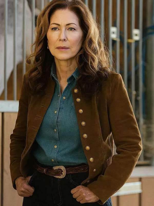 Margaret Devereaux Tulsa King S03 Suede Jacket