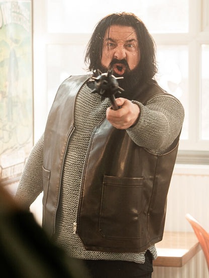 Mark Strange Reckless 2026 Brown Leather Vest