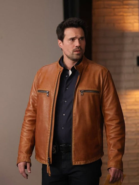 Mark Trent Found S02 Brown Leather Jacket