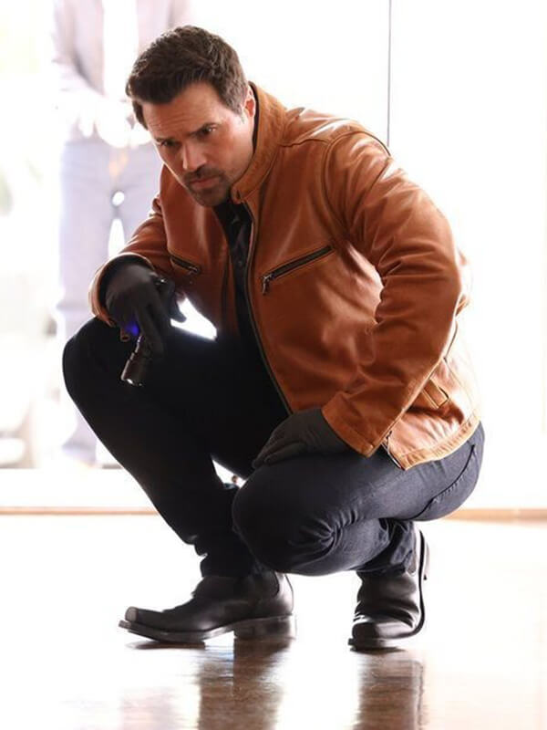 Mark Trent Found S02 Brown Leather Jacket