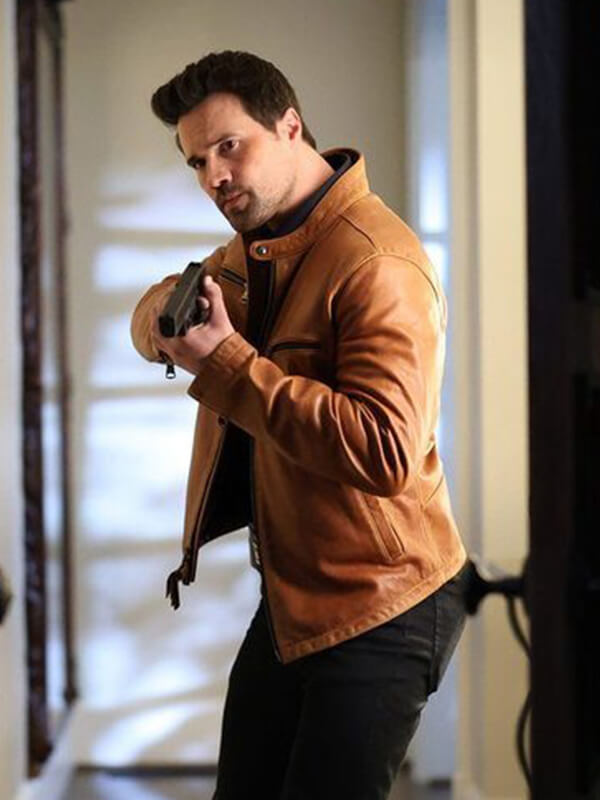 Mark Trent Found S02 Brown Leather Jacket