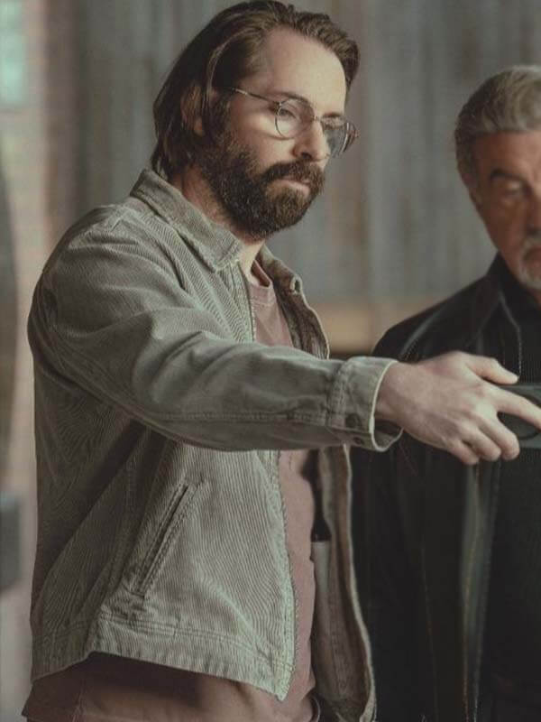Martin Starr Tulsa King Green Corduroy Jacket