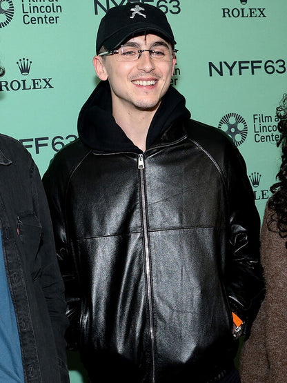 Marty Supreme Timothée Chalamet Leather Jacket