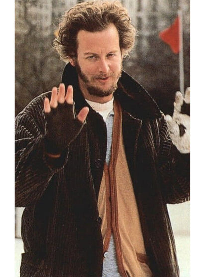 Marv Murchins Home Alone 2 Lost in New York Brown Coat