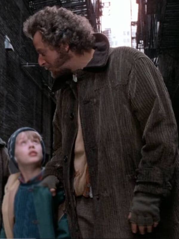 Marv Murchins Home Alone 2 Lost in New York Brown Coat