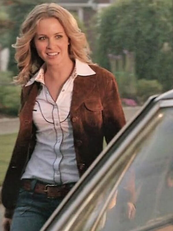 Mary Winchester Supernatural Suede Leather Jacket