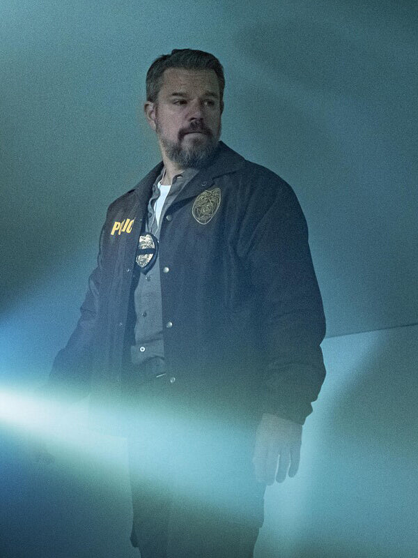 Matt Demon The Rip 2026 Brown Jacket