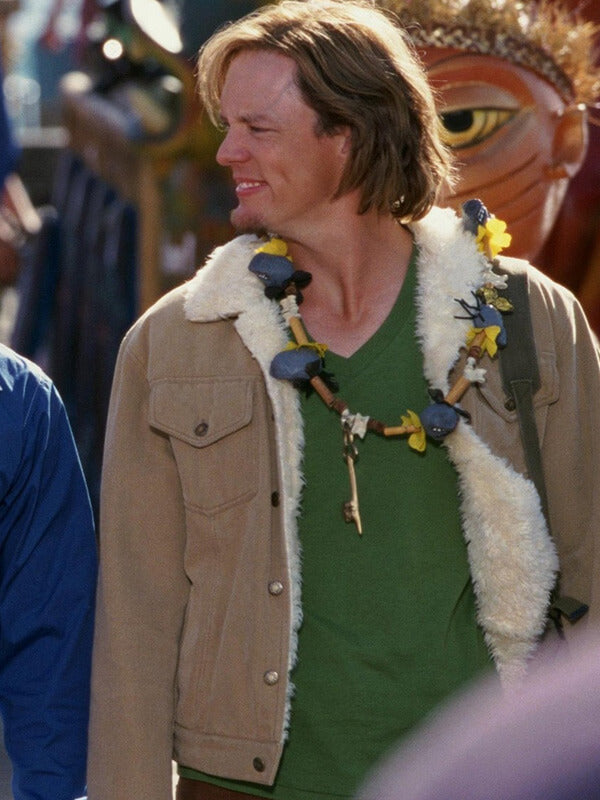 Matthew Lillard Scooby-Doo Shaggy Corduroy Shearling Jacket