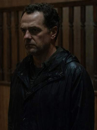  Matthew Rhys Widows Bay 2026 Leather Coat
