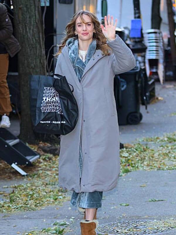 Maya Hawke One Night Only 2026 Gray Coat