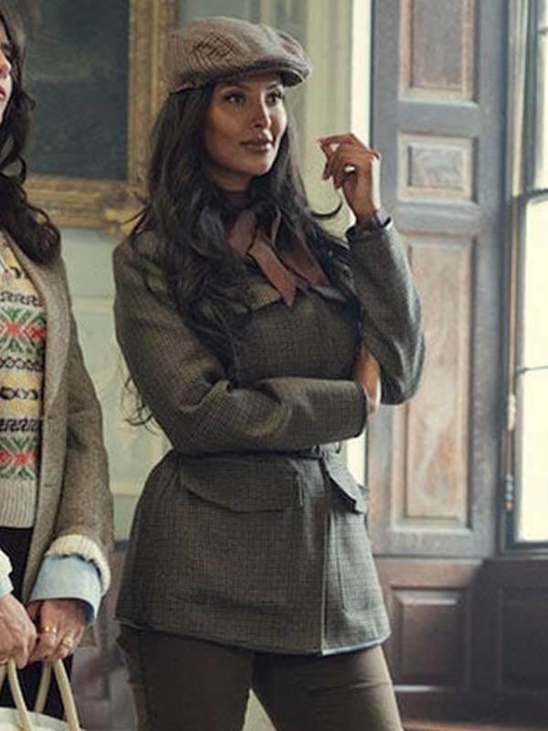 Maya Jama The Gentlemen S02 Wool Jacket