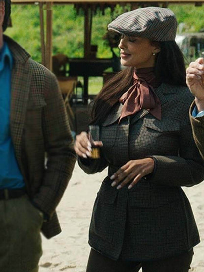 Maya Jama The Gentlemen S02 Wool Jacket