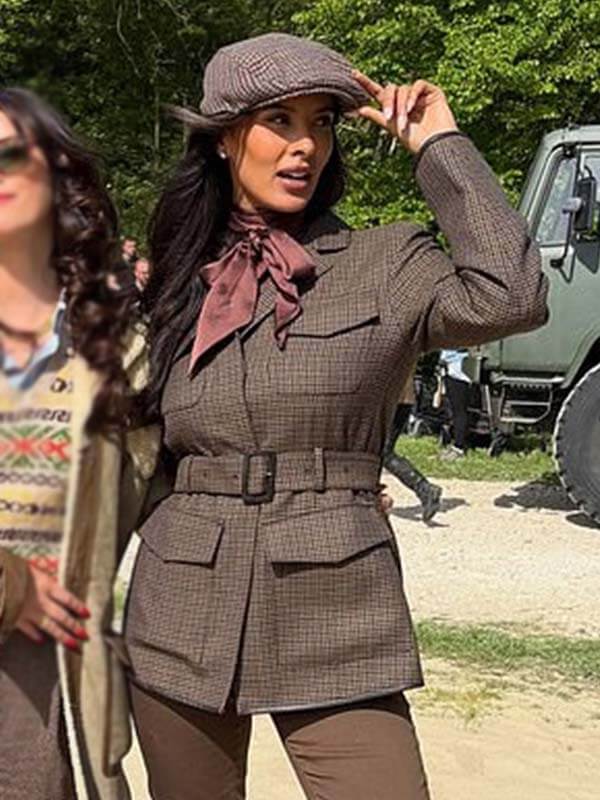 Maya Jama The Gentlemen S02 Wool Jacket