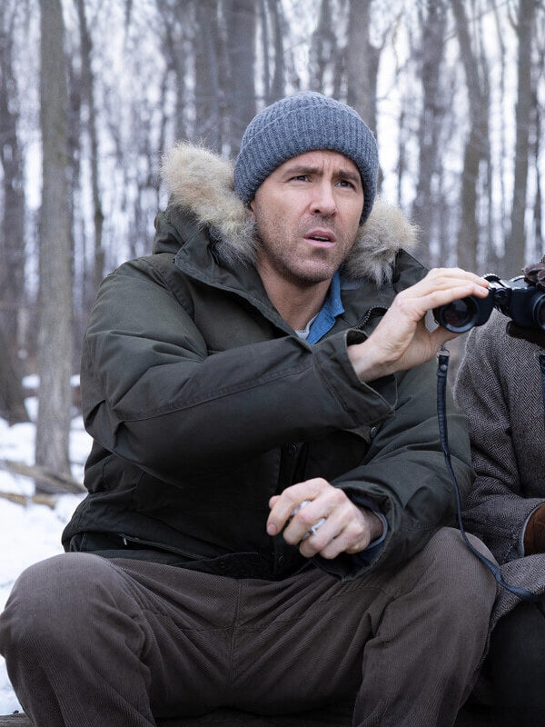 Mayday 2026 Ryan Reynolds Green Cotton Coat