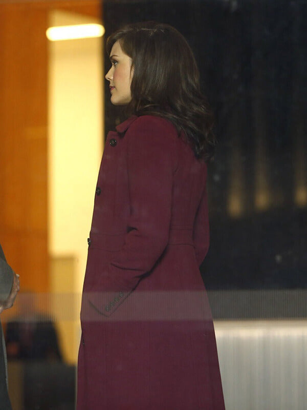 Megan Boone The Blacklist Elizabeth Keen Wool Coat