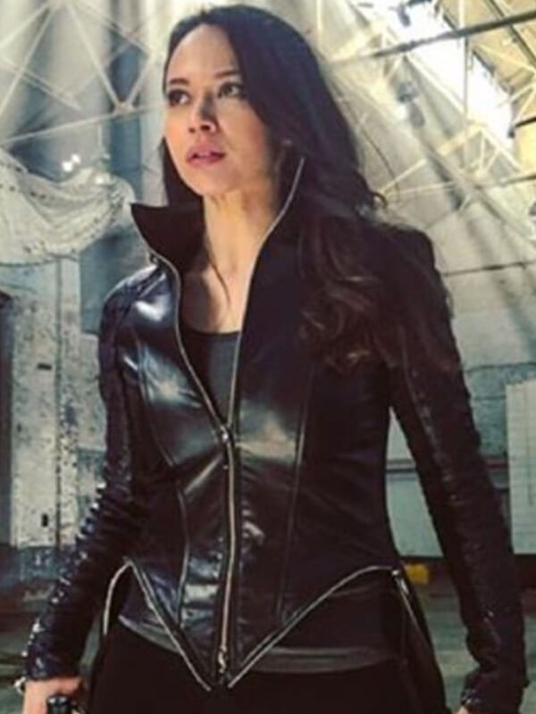 Melissa O'Neil Dark Matter S02 Leather Jacket
