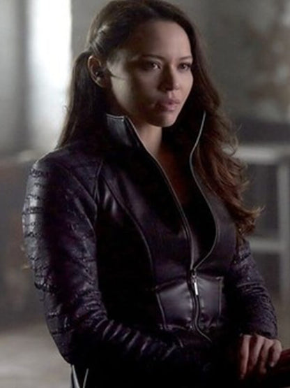 Melissa O'Neil Dark Matter S02 Leather Jacket