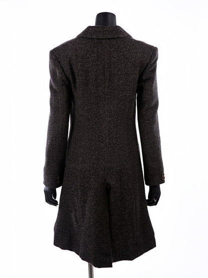 Mia Wasikowska Lawless 2012 Gray Wool Coat