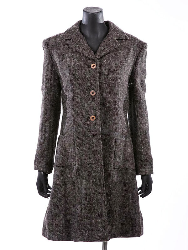 Mia Wasikowska Lawless 2012 Gray Wool Coat