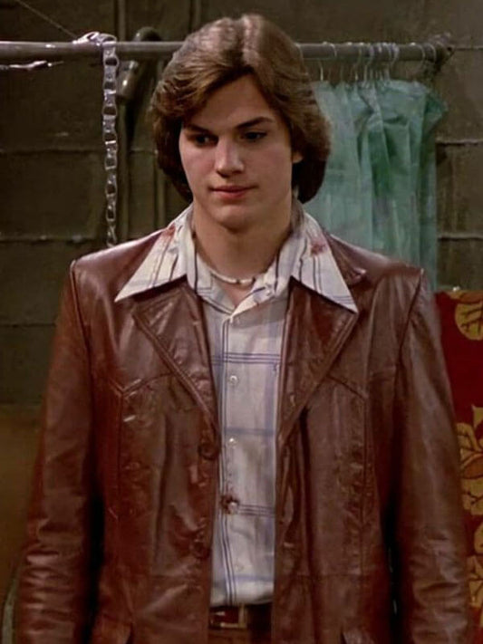 Michael Kelso That '70s Show Brown Leather Jacket