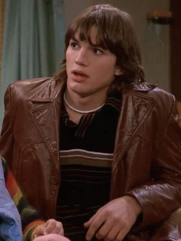 Michael Kelso That '70s Show Brown Leather Jacket