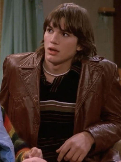 Michael Kelso That '70s Show Brown Leather Jacket