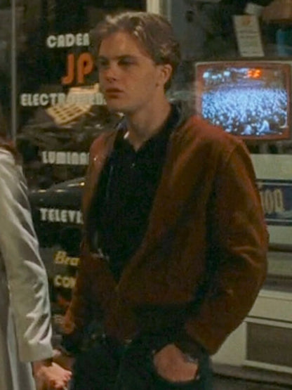 Michael Pitt The Dreamers Matthew Suede Jacket