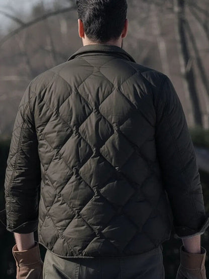 Michele Morrone The Housemaid 2025 Grey Jacket