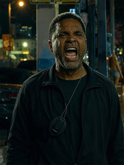 Mike Epps 72 Hours 2026 Black Track Jacket