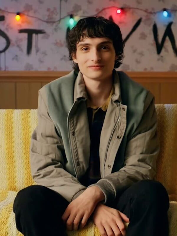 Mike Wheeler Stranger Things Season 5 Grey Jacket