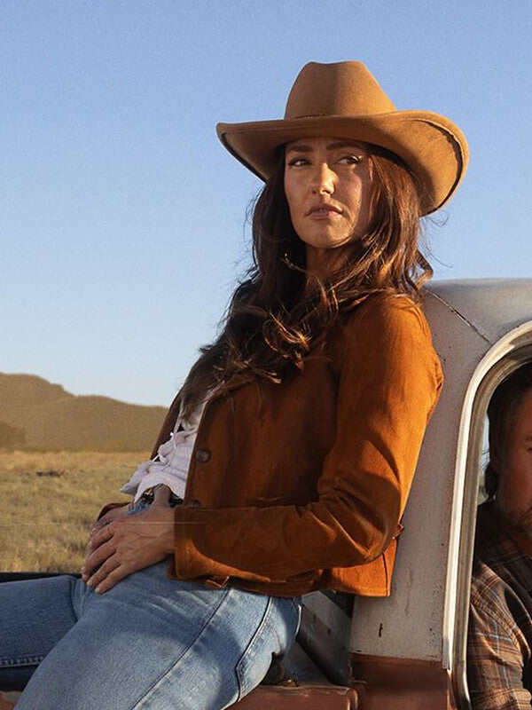 Minka Kelly Ransom Canyon S02 Suede Leather Jacket
