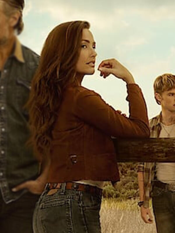 Minka Kelly Ransom Canyon S02 Suede Leather Jacket