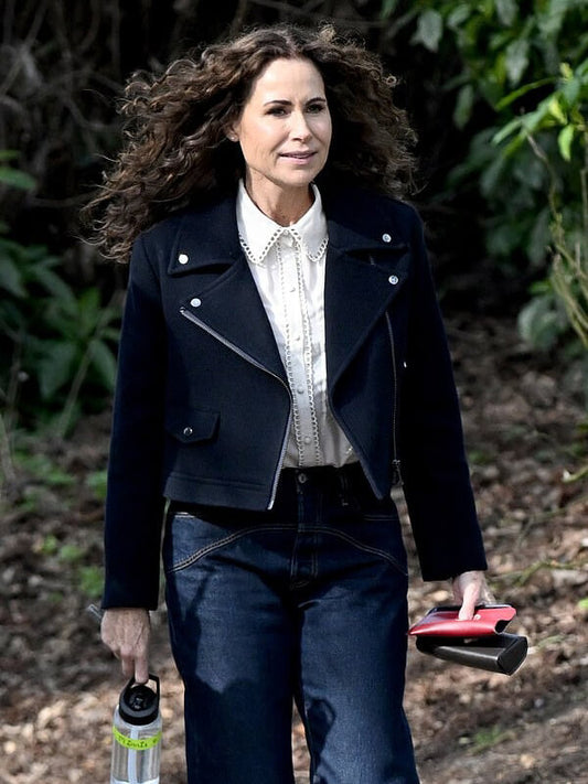 Minnie Driver Run Away S01 Wool Jacket